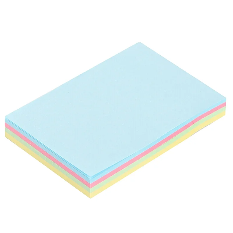 Index Posted Sticky It Note Pad Custom 5 colors office Sticky Notes Papers