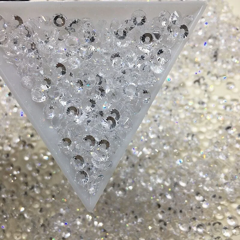 bling 1440pcs/pack transparent AB crystal flatback rhinestones dmc  crystal  non hot fix glass rhinestone