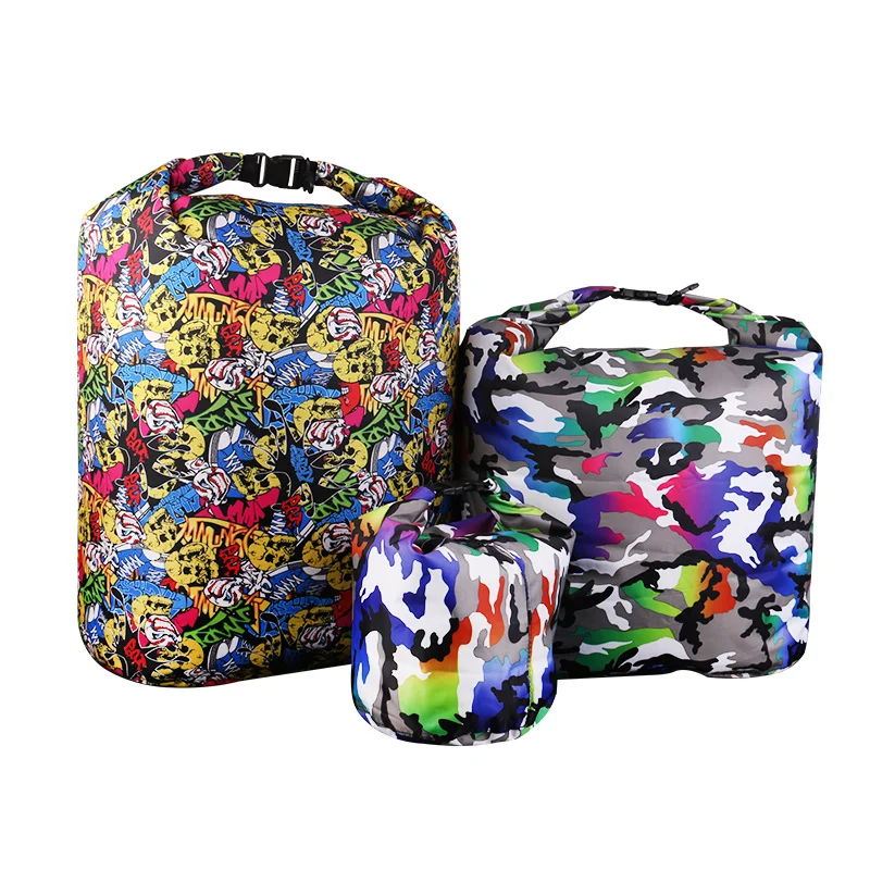 CWFB05-3 Foldable Live Fish Bag Waterproof Portable Folding Bucket For Fish Travel Fishing Tools Thick Seal Tackle Bag