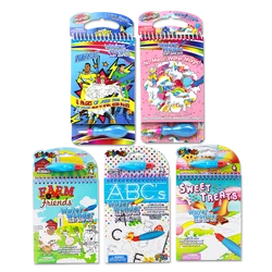 New Product Cartoon Children Magic Water Drawing Book