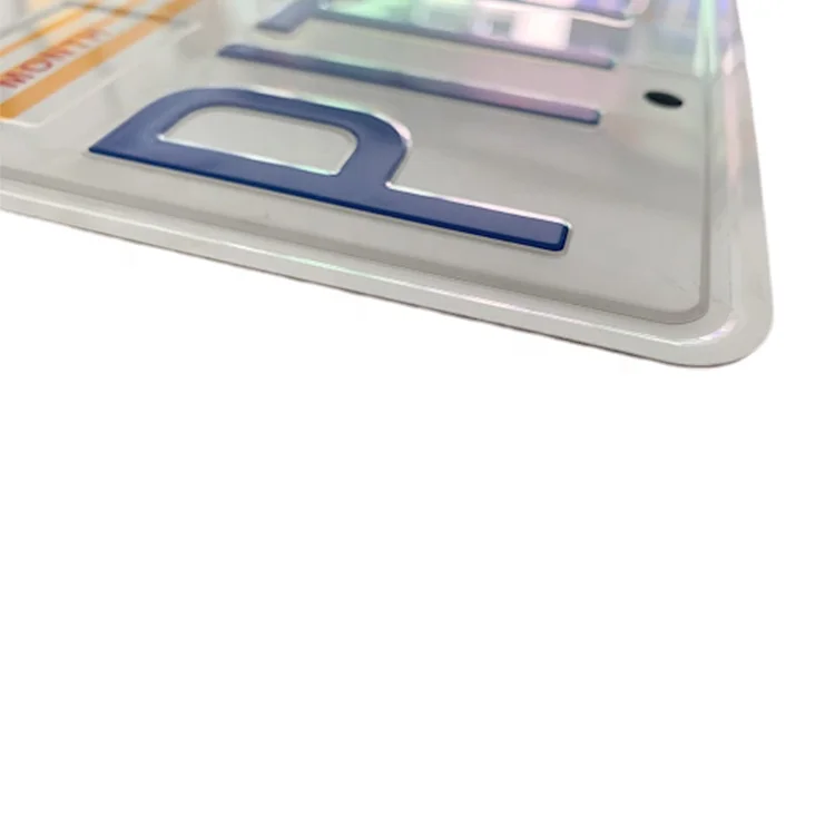 Wholesale Popular Design Custom Embossed Metal Aluminum Souvenir Gift For California Pittsburg As Car License Plate