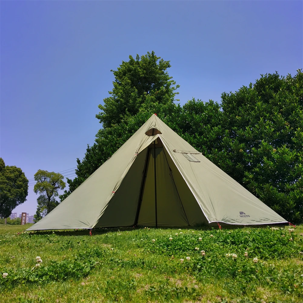 MCETO Outdoor TX500  Tipi Hot Tent Woodstove Backpacking Adventure Hunting Equipment Without Snow Skirt