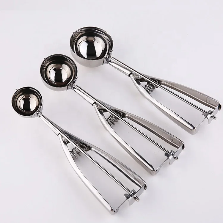 2024 Promotional cheap fashion luxury hotel restaurant stainless steel ice cream spoon