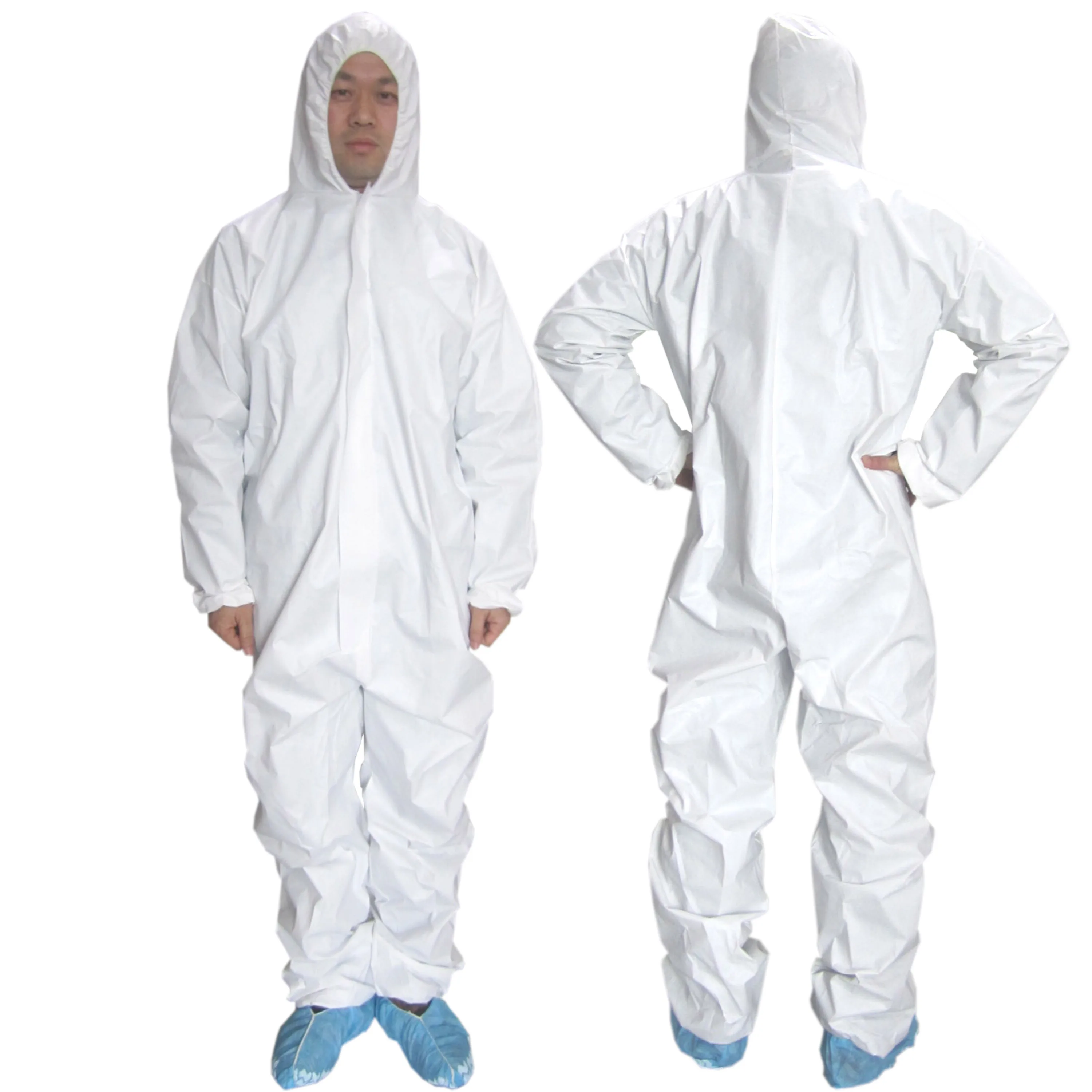 Protective Suit Disposable Waterproof Microporous Workwear Uniform Overall