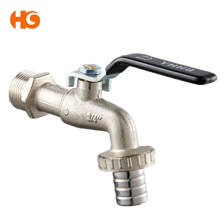 Factory direct sales brass bibcock with iron handle