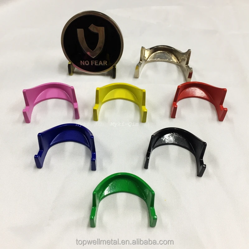 Transparent Mini Display Stand Acrylic Display Stand Wooden Challenge Coin Rack - Commemorative Coin Rack for Coin Display