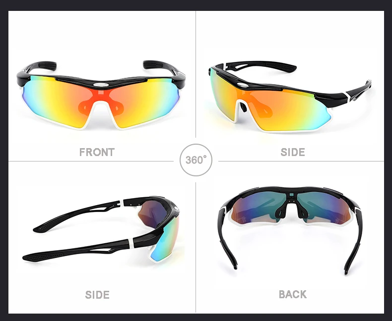 2022 Macway New Detachable Temple Sunglasses Bike Bicycle Polarized Lens Cycling Glasses Sports Eyewear