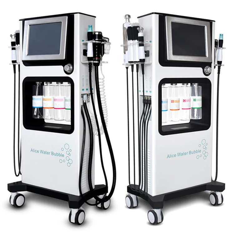 Manufacture 7 in 1 Dermabrasion Diamond Hydra Oxygen Facial Machine Skin Care Aqua Peeling