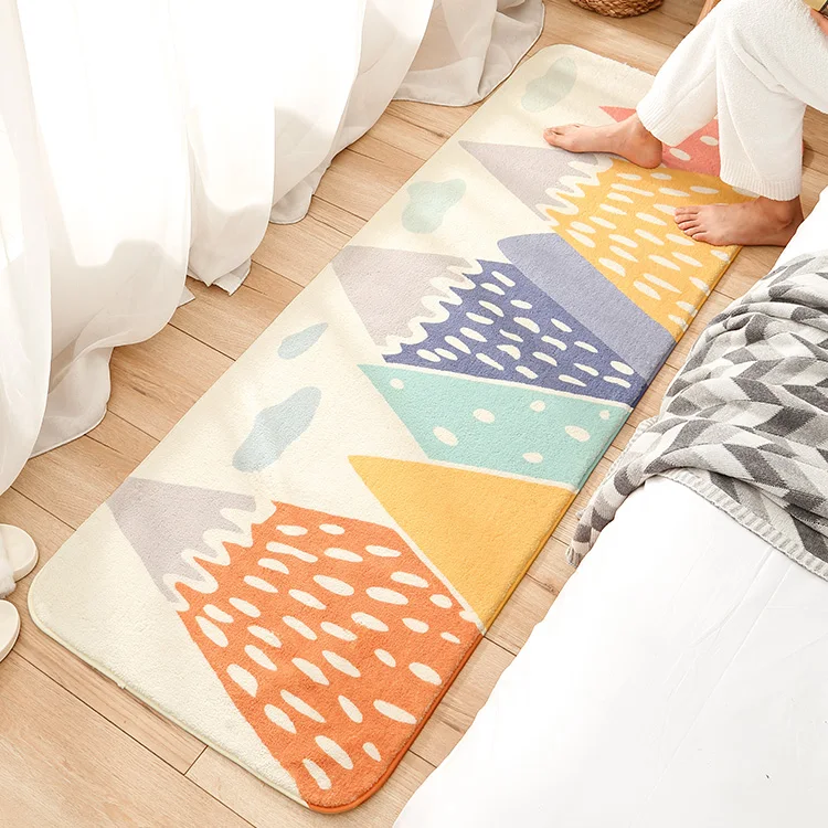 DAJIANG cute cartoon  Shape sheep fur carpet Design Floor indoor woven Hand made shaggy Area Rugs