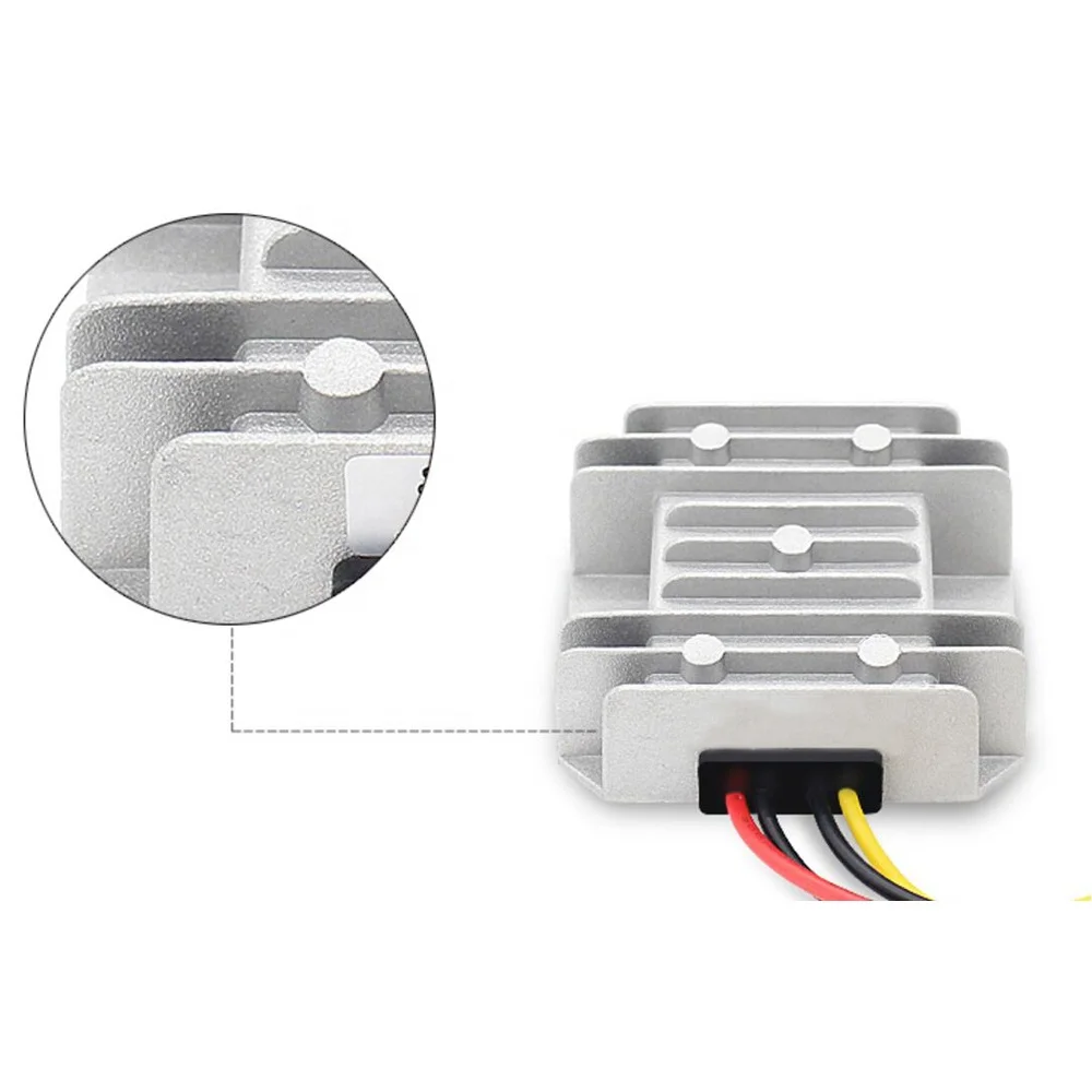 8-35V to 3-27V 5A DC-DC Converter 12V to 5V, 24V to 5V, 24V to 12V Adjustable Power Supply Converter Module Waterproof