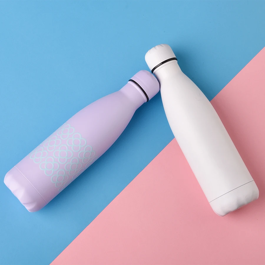 18 Oz Sport Water Bottles Stainless Steel Insulated Vacuum Flasks