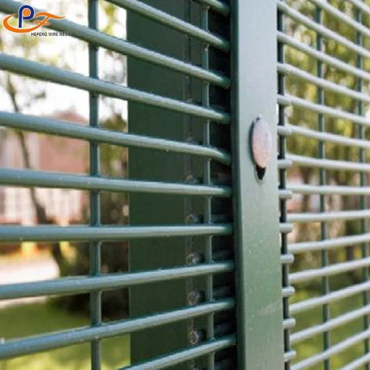 Wholesale 50x200mm mesh warehouse welded security steel fences no climb fence