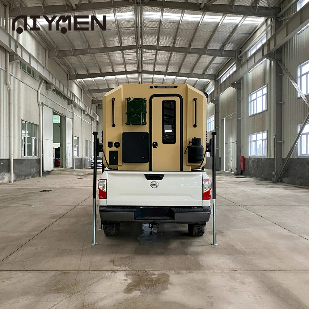 Aluminum Truck Camper Rv Fiberglass Shell Off Road Box Slide In On Cheap Camping 4x4 Small Custom Lightweight Flatbed Motorhome