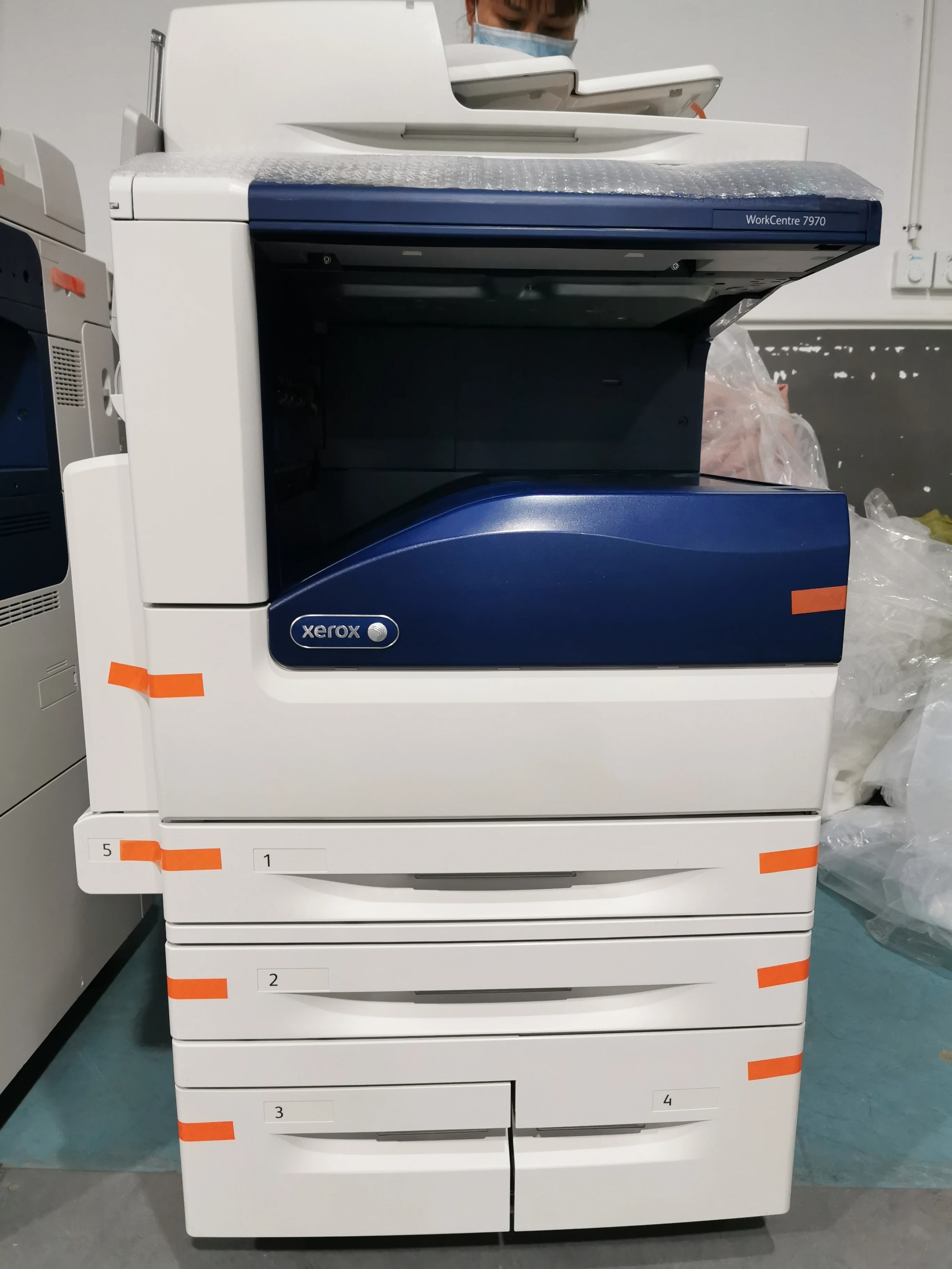 Бывшие в употреблении цветные копиры Max Print A3 + Восстановленный WC7970 высокоскоростной фотокопировальный аппарат для использования магазине офисе и школе