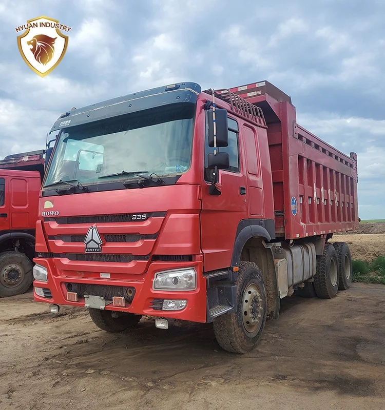 Tipper 25 Trucks Semi-Trailer 30 Cbm 6X4 371/375Hp 20Tons Sand Used Dump Truck For Sale