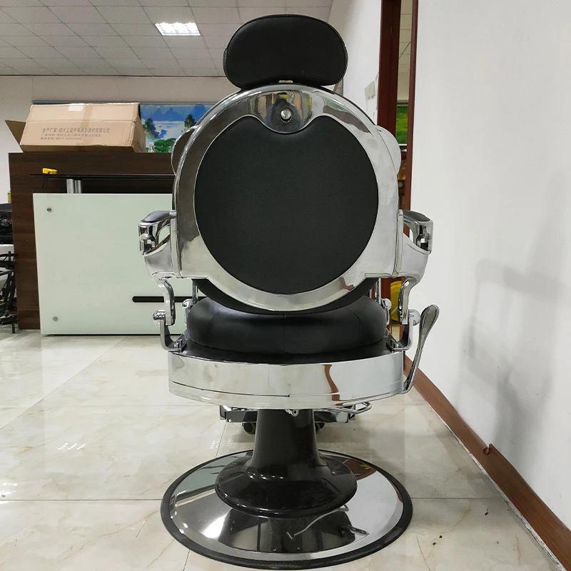 Парикмахерская мебель, вращающееся металлическое кресло для малышей, Парикмахерская, Стайлинг, парикмахерское кресло