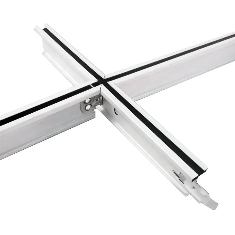 CHINA wholesale Flat mirror T32/38 ceiling grid decoration t bar main tee suspended ceiling t grid components