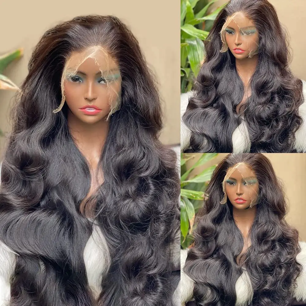 Raw Vietnamese Wig Human Hair Body Wave Lace Front Wigs Human Hair Wholesale Glueless HD Lace Frontal Wigs For Black Women