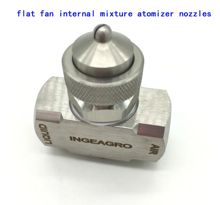 stainless steel external mixture misting nozzle,micron misting nozzles,fog mist nozzle