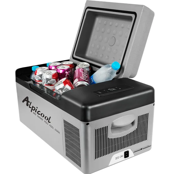 C20 App Control Alpicool fridge mini refrigerator car anti leakage electric mini fridge rechargeable car mini fridge 19.8 litre