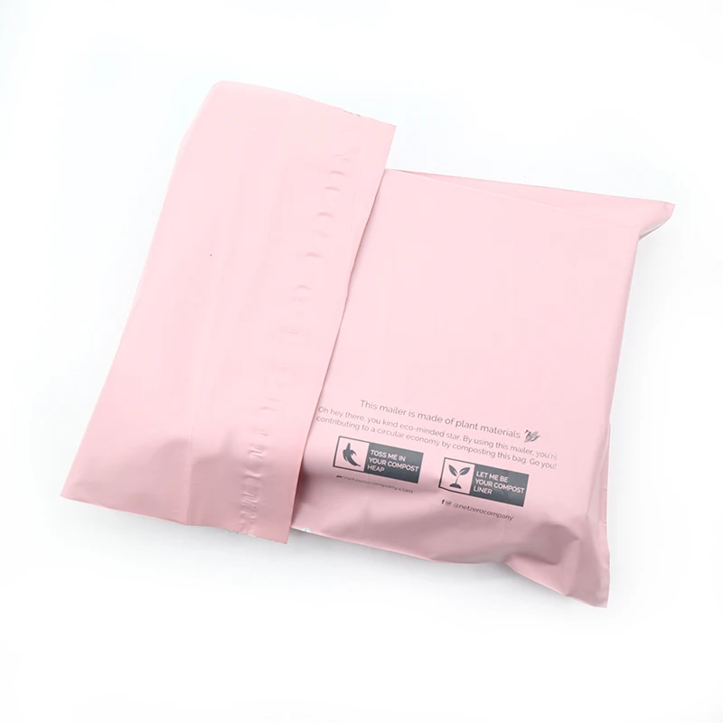 Competitive Price Custom Label Compostable Poly Mailer Bags Different Size Waterproof Shipping Package Box Envelope Bags