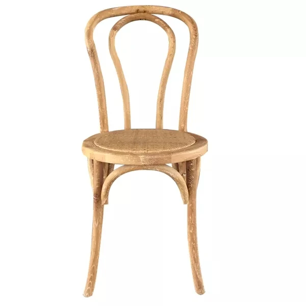 Mrs Woods High Quality Nordic Luxury Modern Oak Wooden Rattan Crossback Chairs Outdoor Wedding Dining Cross Back Chair