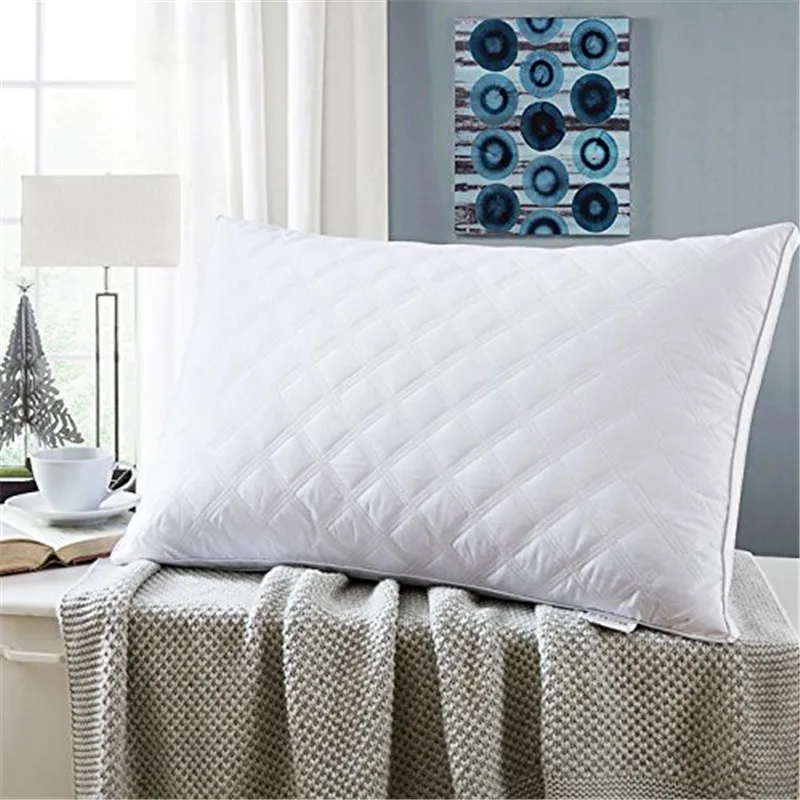 A pair of pure cotton pillow cores, a set of whole-home single hotel pillows