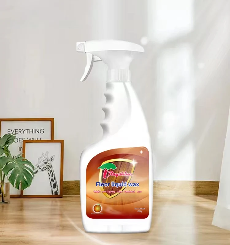 Very popular wooden floor wax Home Floor liquid polishing  wax for clean and brighten the floor 500G