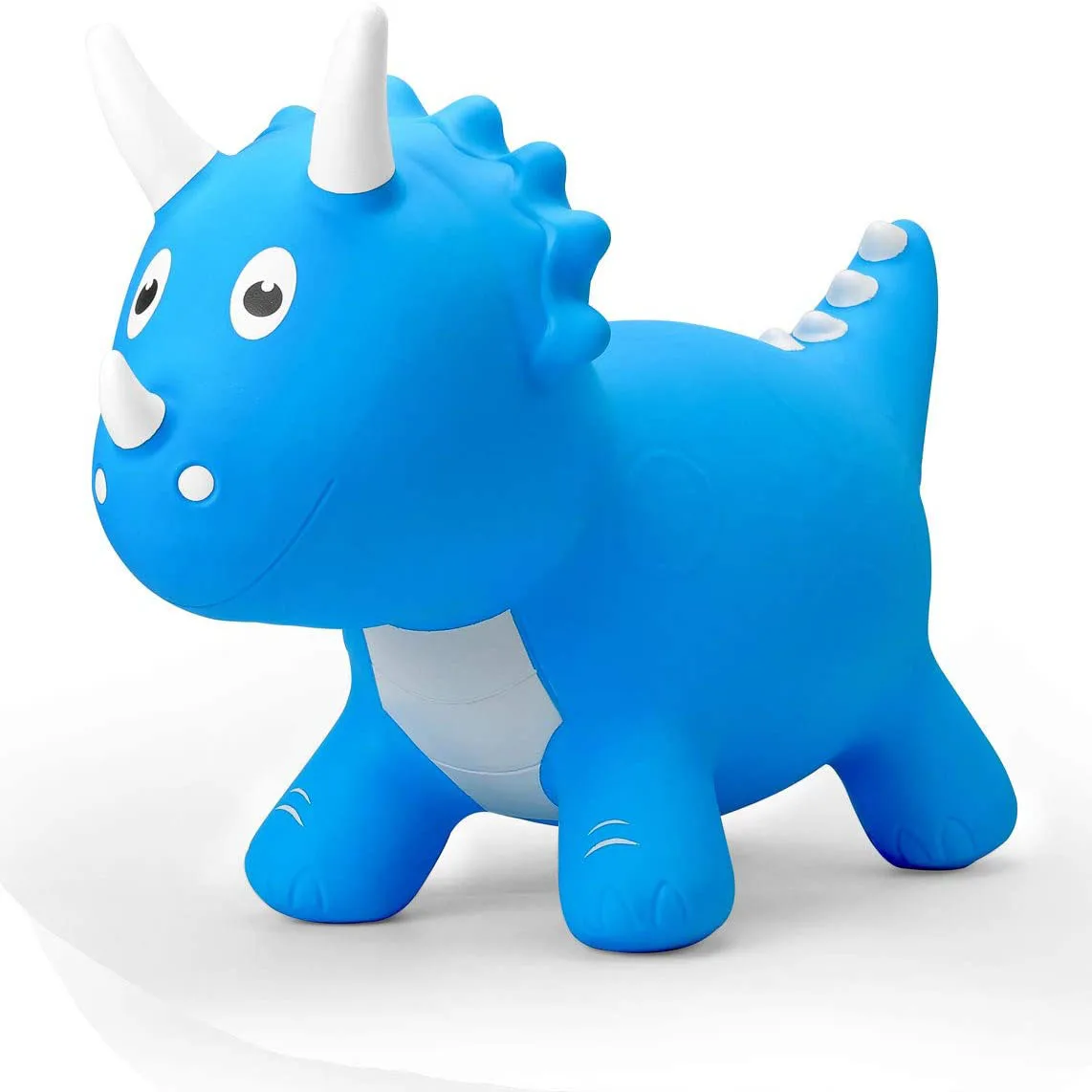 Dinosaur Bouncy Horse Hopping Toys Bouncy Animals Hopper Inflatable Triceratops Bouncer Ride On Animals Toys Gift
