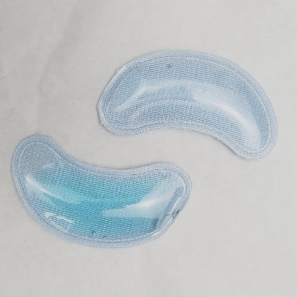 
new fashion ideas hot sale china factory beauty personal care therapy hot cold glitter antiarrugas eye pads gel patch 