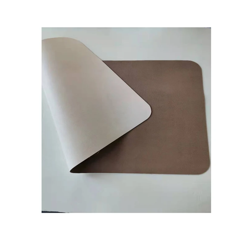 Customizable printing Double-Sided Waterproof Pu Vegan Leather Children Play Mat Baby Changing Pad Mat