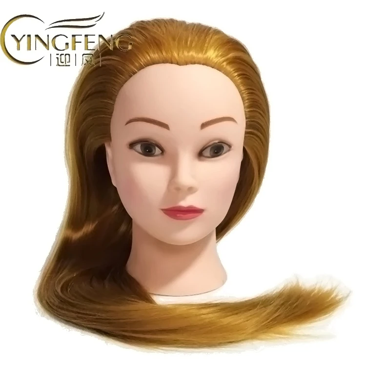 Wholesale Barber Practice Cutting Mannequin Head Training Head Manikin Cosmetology Doll Head For Hairdresser
