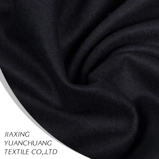 High standard Merino wool  fabric  double jersey fabric cotton wool blend fabric for  woolen coats of man and wowen