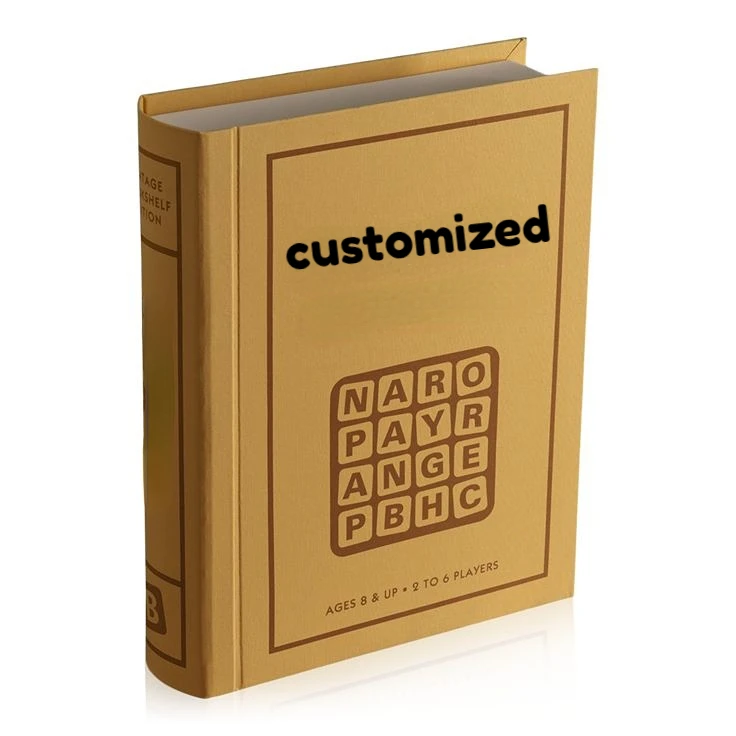 Top Quality Manufacturer Components and Supplies Design Logo Printing Paper Card Custom Board Game For Adults