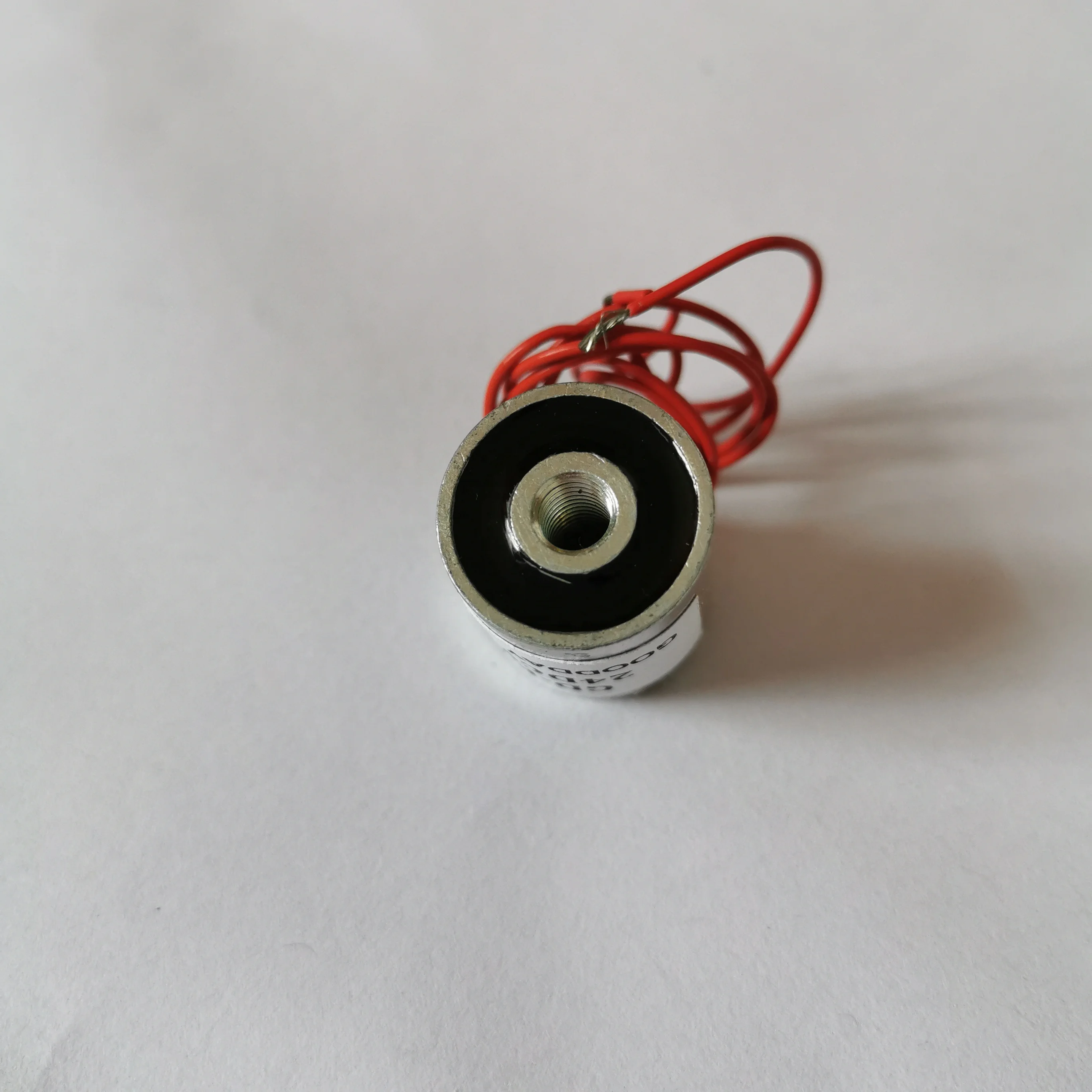 12kg force diameter 25mm  6v 12v 24v dc micro electronic permanet magnet solenoid electromagnet
