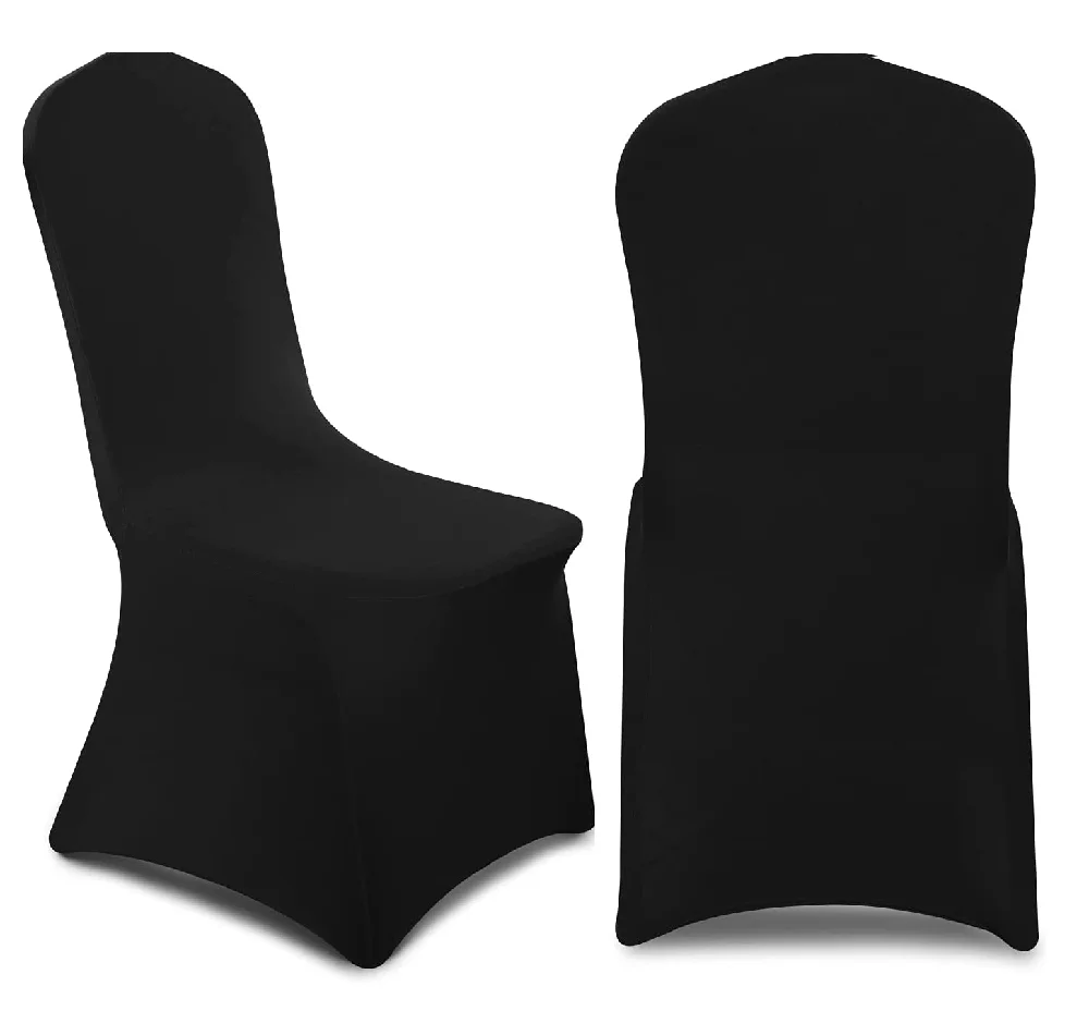 Wholesale Spandex Banquet Party Wedding Decoration Spandex Chair Cover for Plastic Chairs