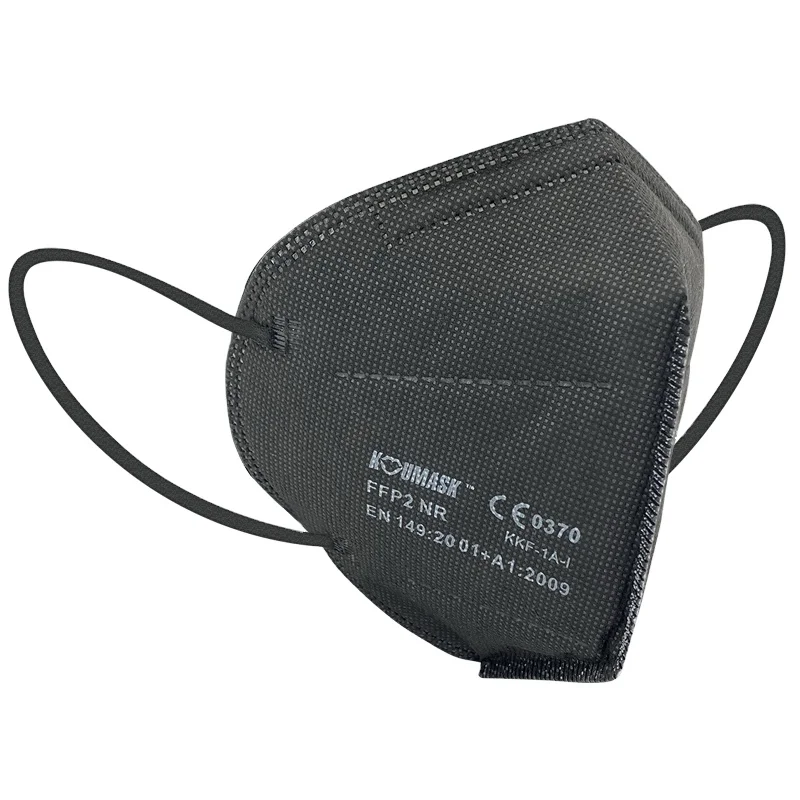 new style Lower Price face masks protection mask folding ffp2 black mask