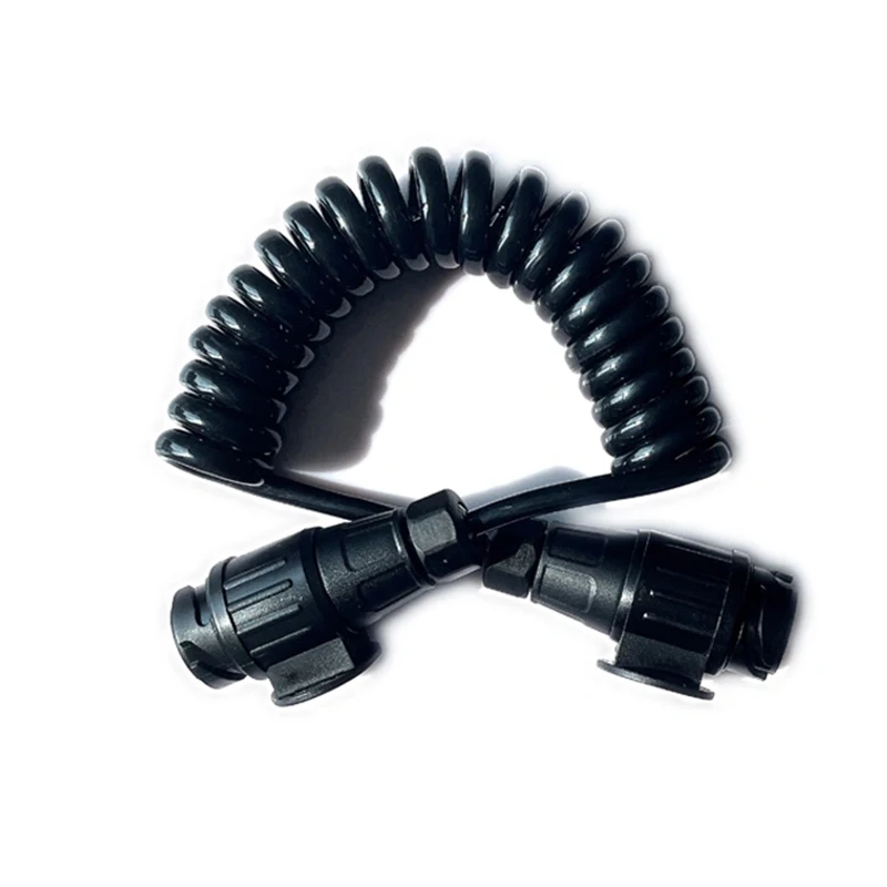 12V/13 pin European trailer helix assembly, with TPU sheath trailer spring wire spare parts.