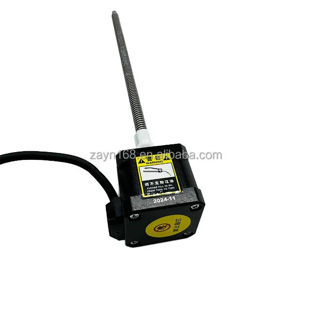 DC 2-phase linear screw stepping motor for 3D printer NC machine tool nema 42 External drive lead screw stepper motor