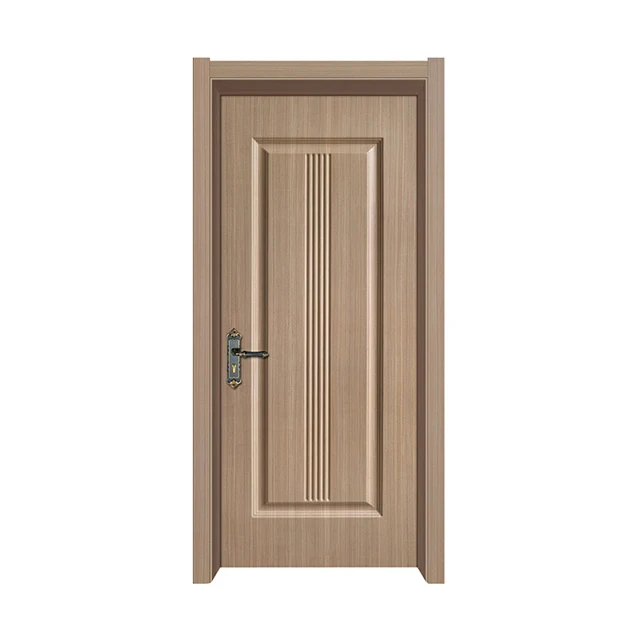 China Leading Manufacture Double Swing Waterproof WPC/PVC/ABS Door with Frame and Skin