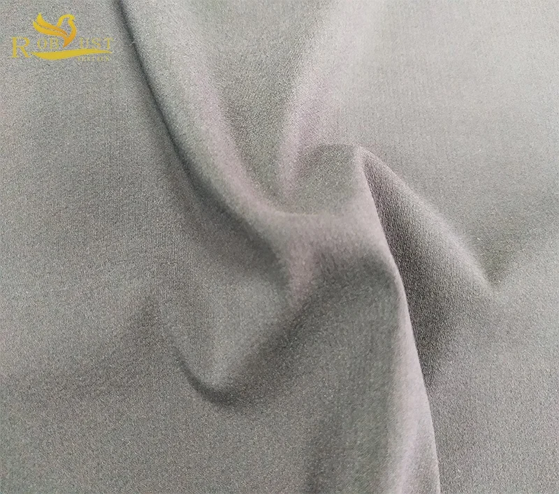 Plain elastic dyed 4 way stretch outdoor mountaineering activewear woven fabric