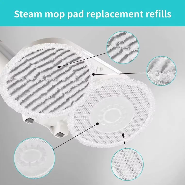 Steam Mop Cloth Pad Replacement For Sharks S7000AMZ S7001 S7001TGT S7000 Steam Mop Vacuum Cleaner Parts