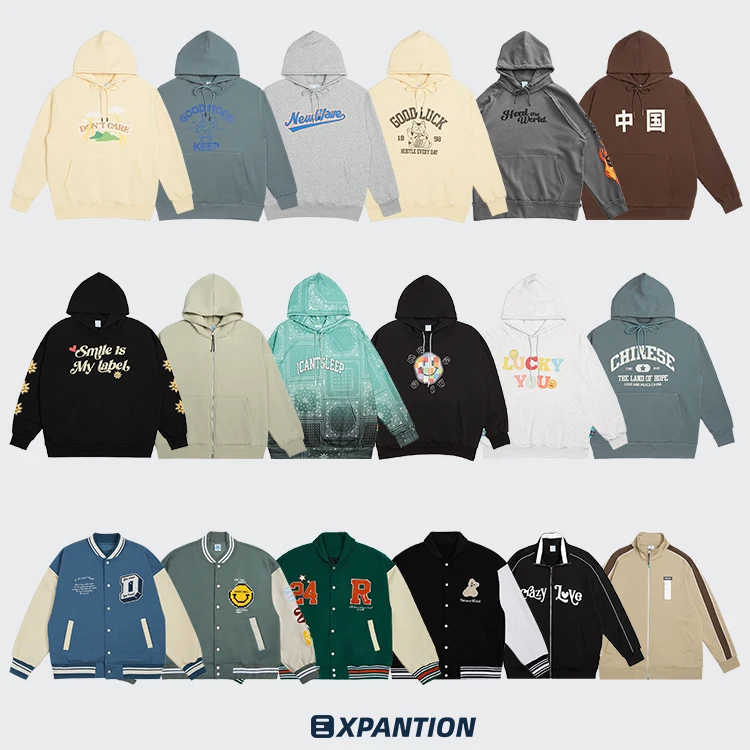EXP high quality drop shoulder long sleeve streetwear hiphop bulk black gym men pullover tye dye hoodies