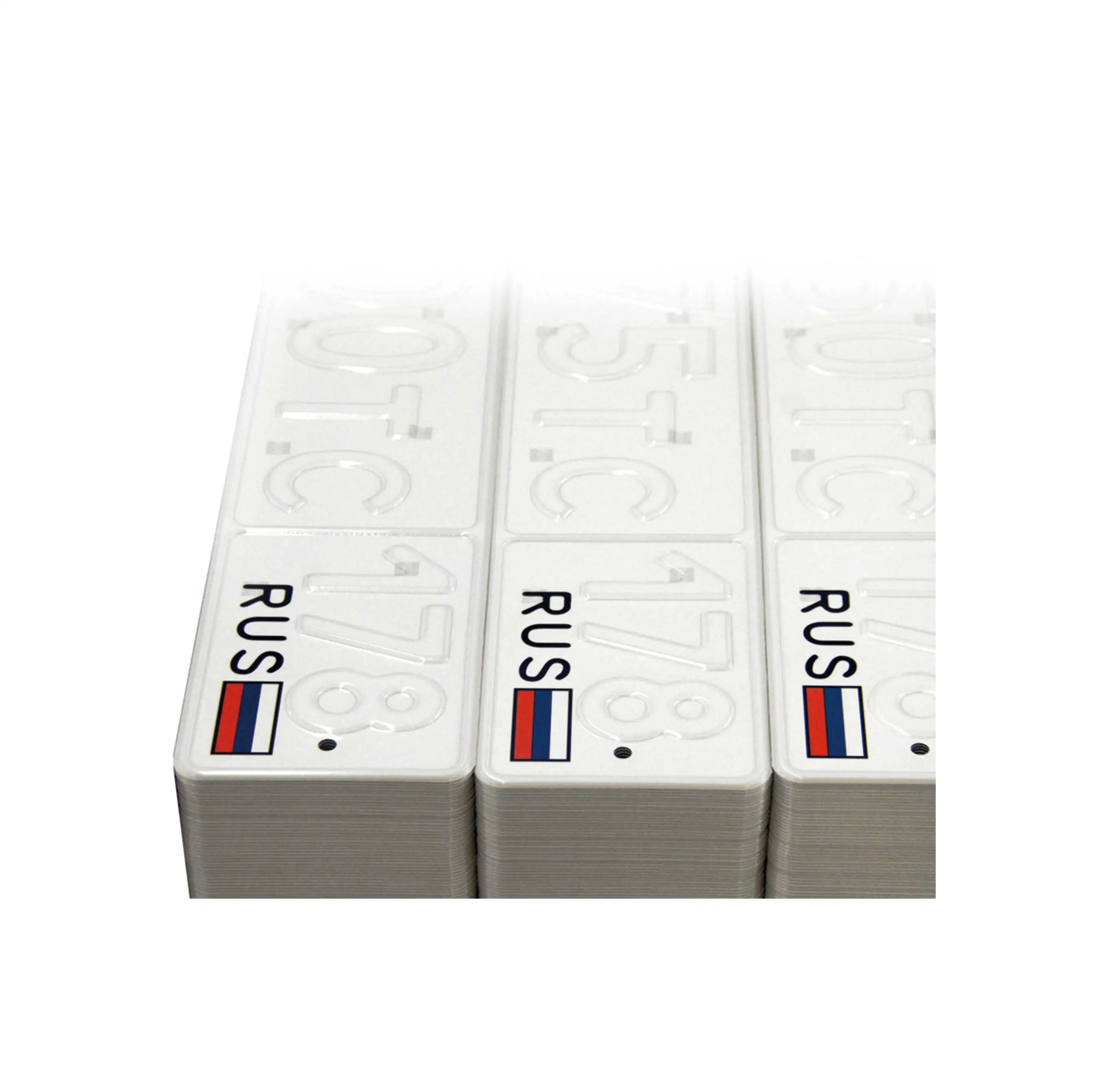 Russia car number license plates