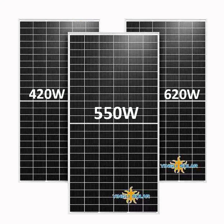 Солнечные модули Yingli солнечные 540 Вт 545 550 555 560 моно пластины Ватт и фотоэлектрические панели