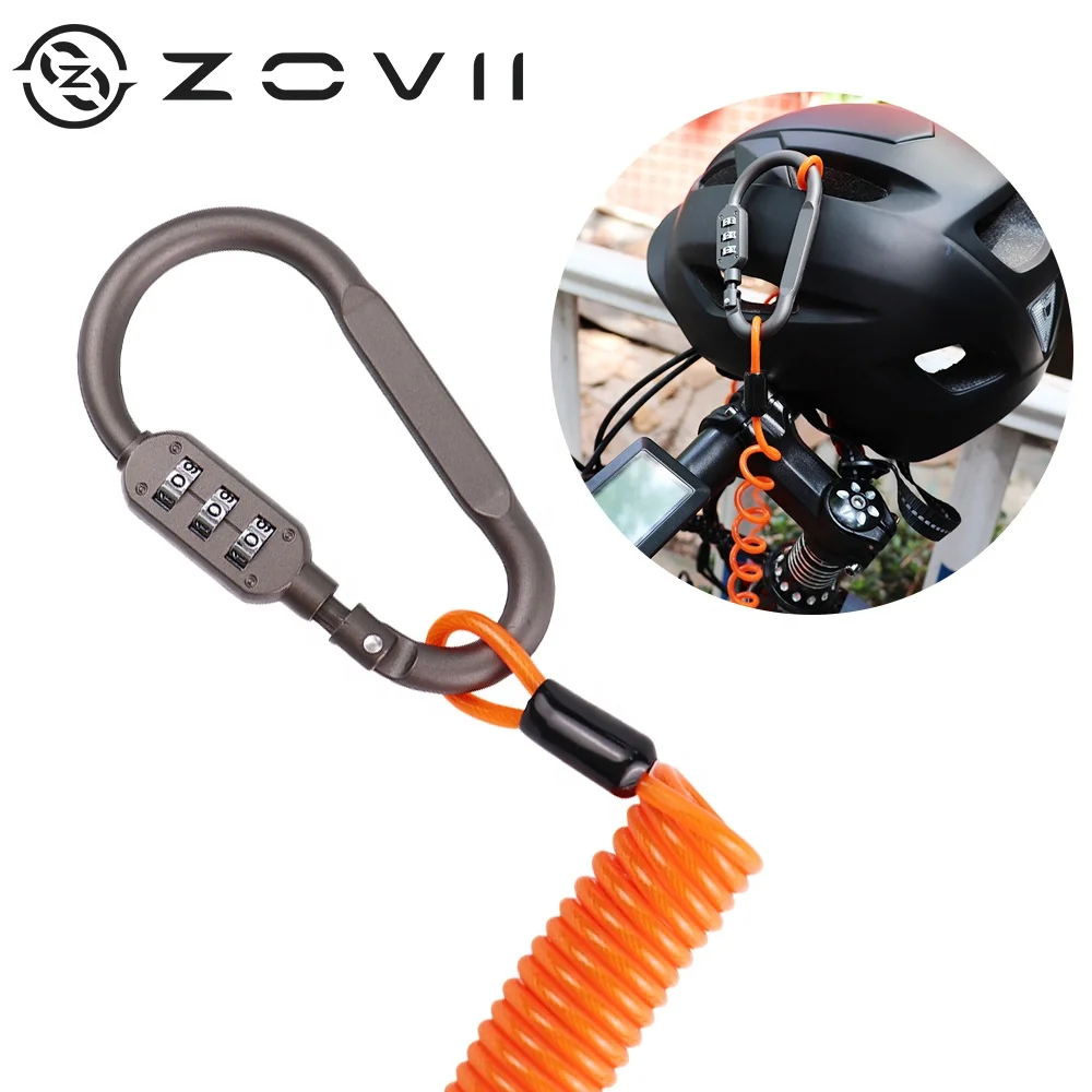 Light Weight Easy Carry Electric Scooter Helmet Lock Motorcycle Tie Bike Helmet Lock