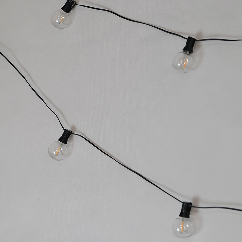 Holiday smart strip lights waterproof outdoor fairy lights wifi string bulb