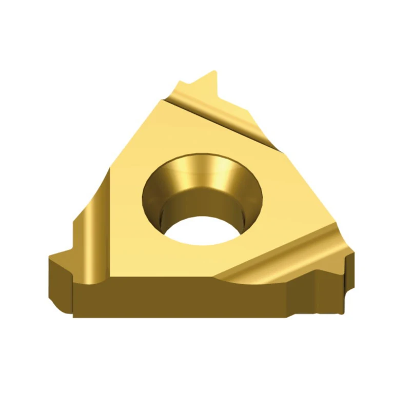 PVD Coating CNC Turning Tool  Cutting Edge Internal Threading Inserts 11 IR ER  16 IR ER Carbide Inserts