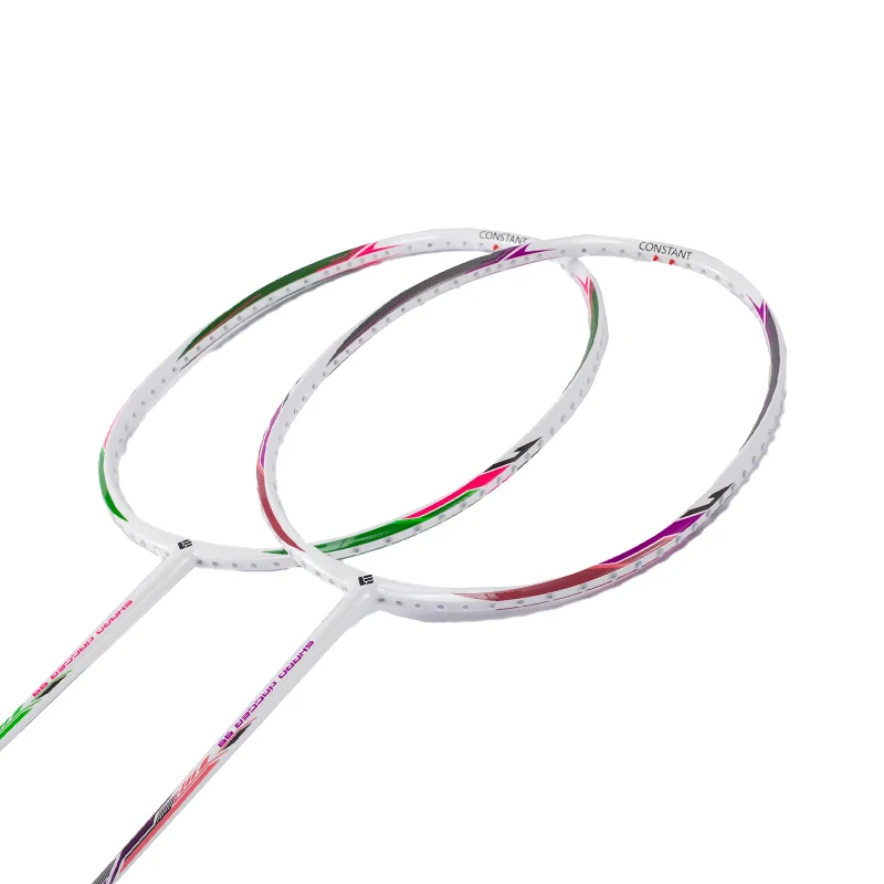 Ultralight 60g Badminton Racket Fast rebound Imported max 30lbs Carbon fiber Racket