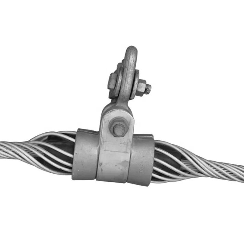 ADSS OPGW prefabricated suspension line clamp/ double point suspension and tension clamp /suspension clamp